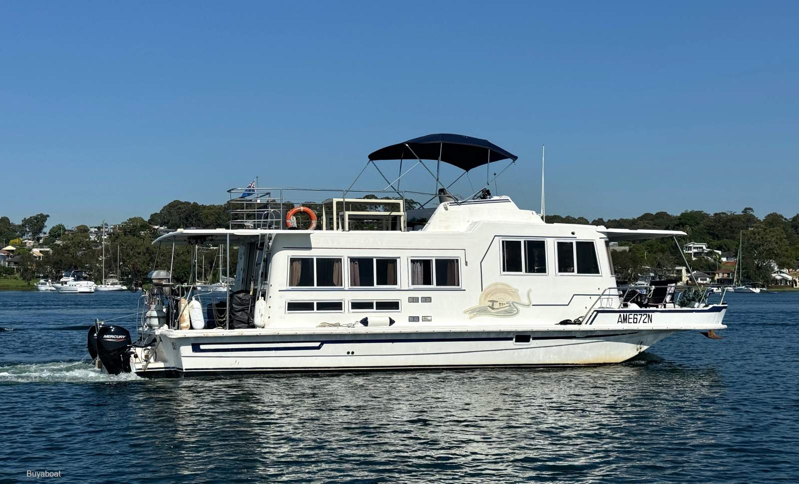 Coher 45 Homecruiser Bow thruster, new 60 Hp Merc 4 strokes