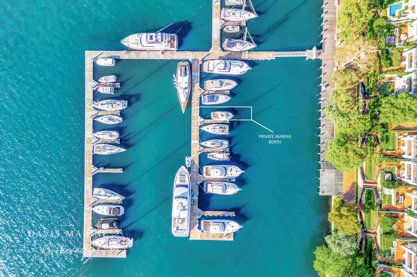 12m Powered Floating Marina Berth Plus a One Bedroom Apartment:12m Marina Berth 77/8 Water Street  For Sale