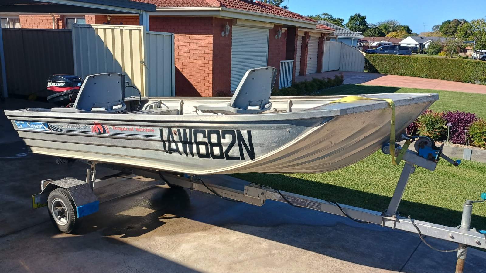 Savage 3.5 mtr savage with motor