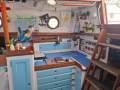 Westsail 32 Heavy displacement, full length keel, safe design.