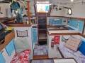 Westsail 32 Heavy displacement, full length keel, safe design.