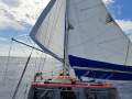 Westsail 32 Heavy displacement, full length keel, safe design.