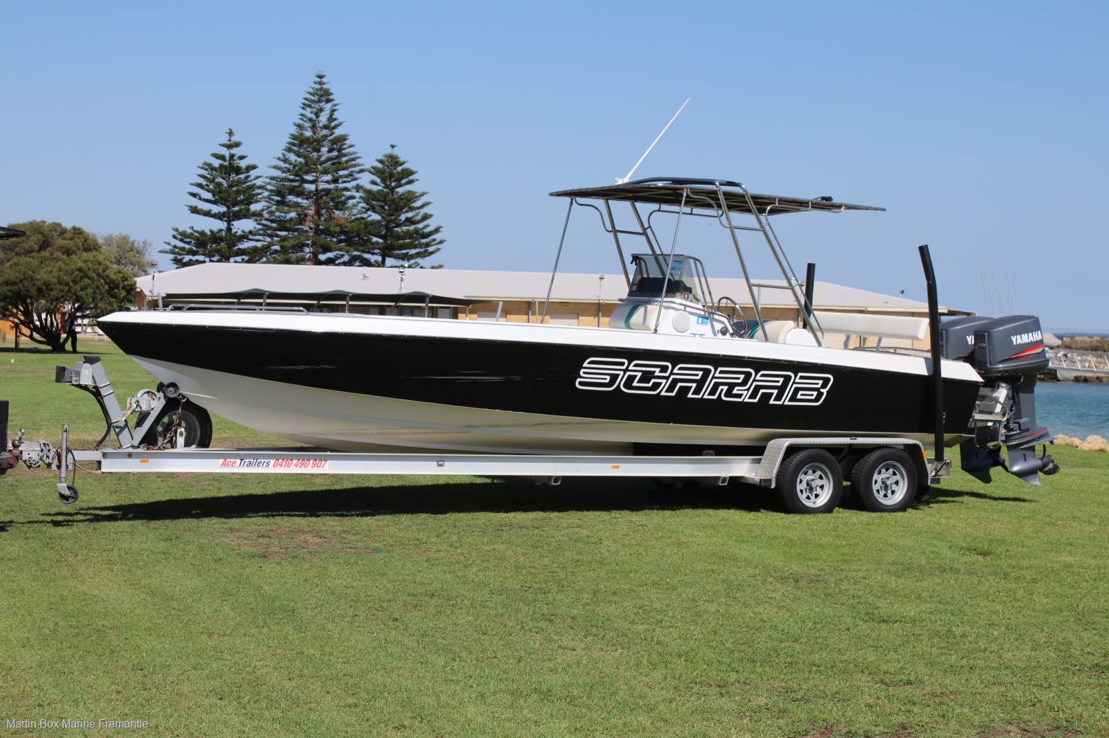 Wellcraft Scarab 26 with Dual Axle ACE Ali Trailer