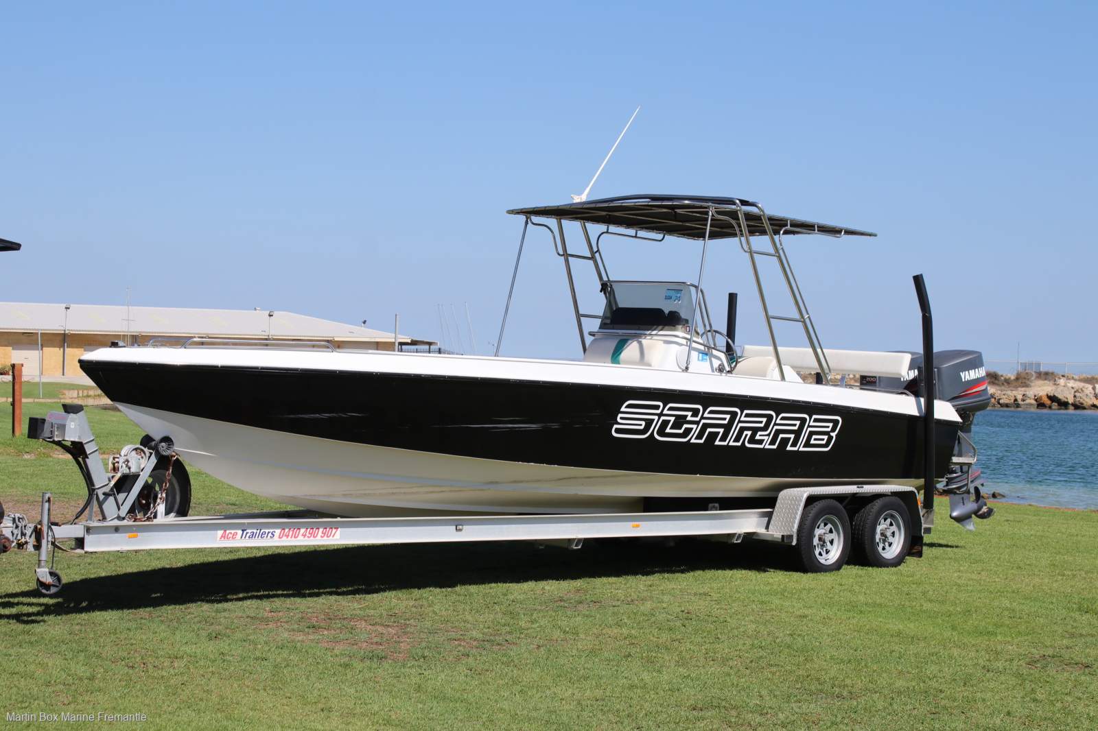 Wellcraft Scarab 26 with Dual Axle ACE Ali Trailer