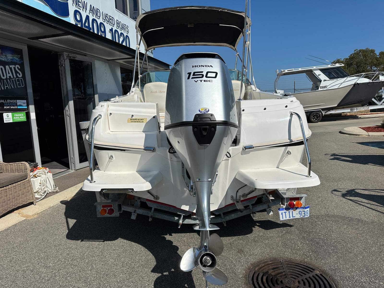 Northshore 580 Cr with Honda 2023 Model 150HP 4 Stroke only 41 hrs !