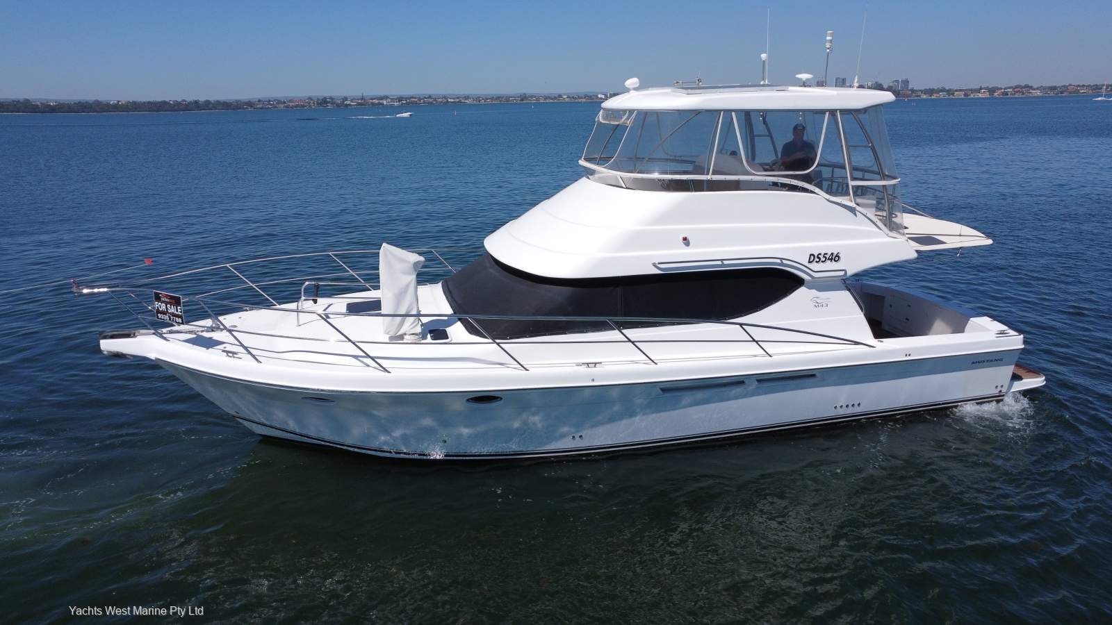 Mustang 43 Sportsfisher " VOLVO Pod drive IPS ":MUSTANG 43 by YACHTS WEST ph 9335 7788