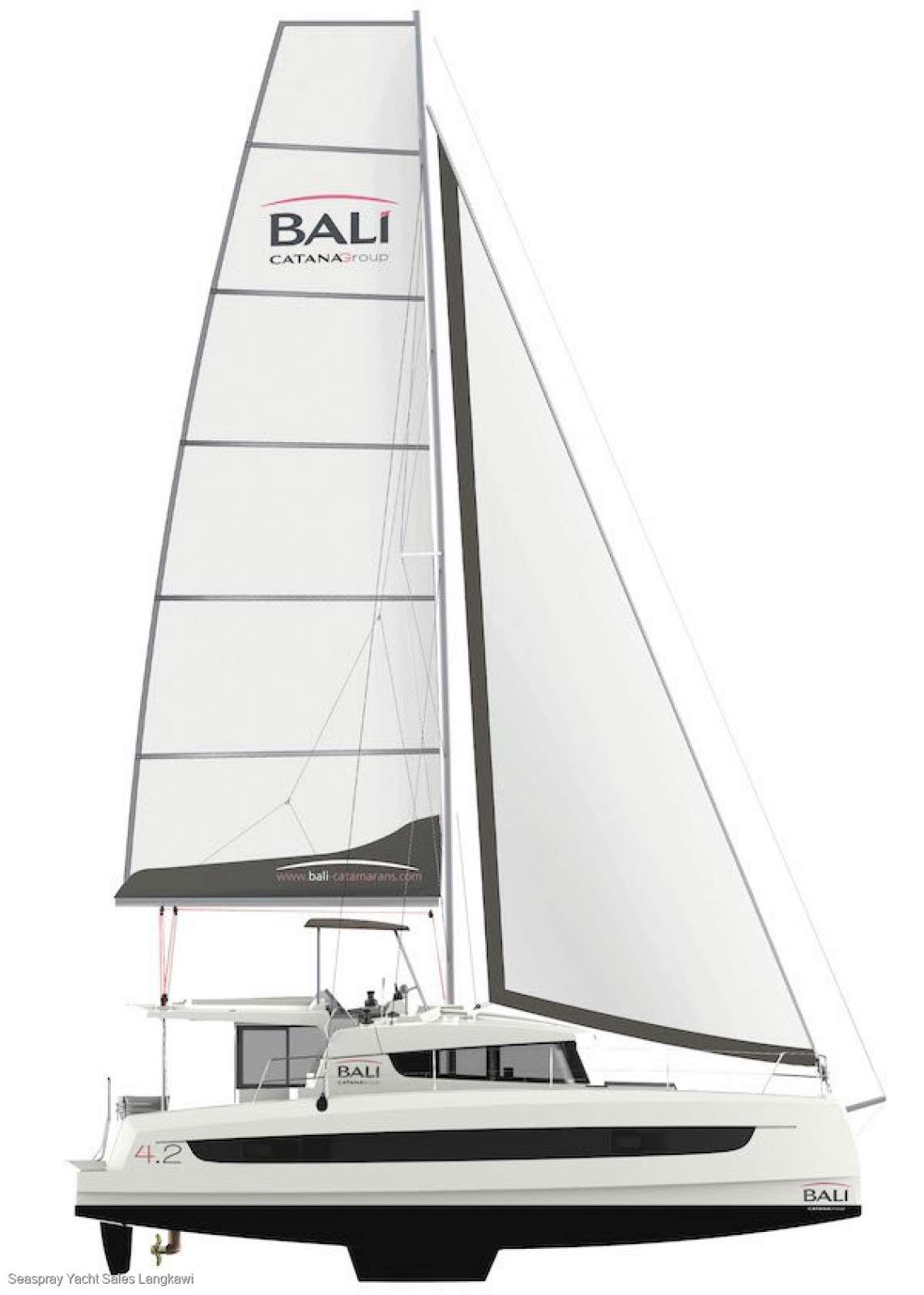 Bali Catamarans 4.2 For sale in Langkawi, Malaysia.:Bali catamarans for sale