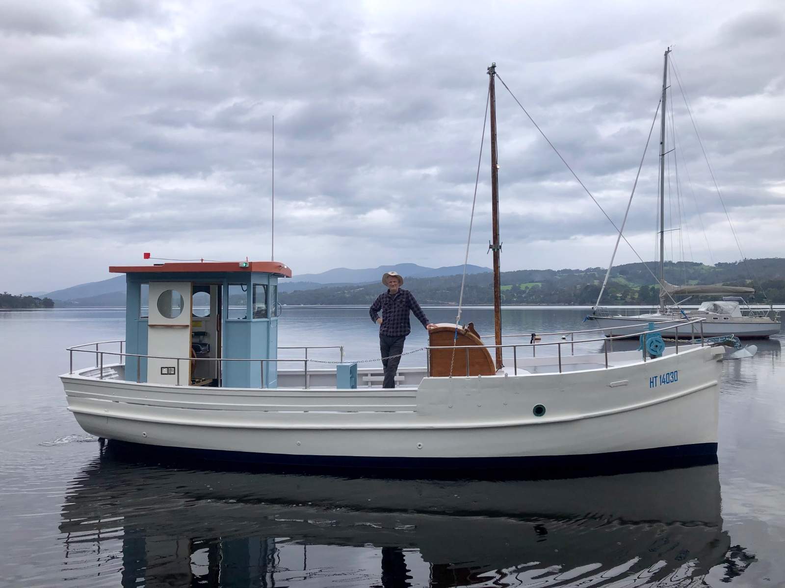 Classic Tassie Fishing Boat in Huon Pine