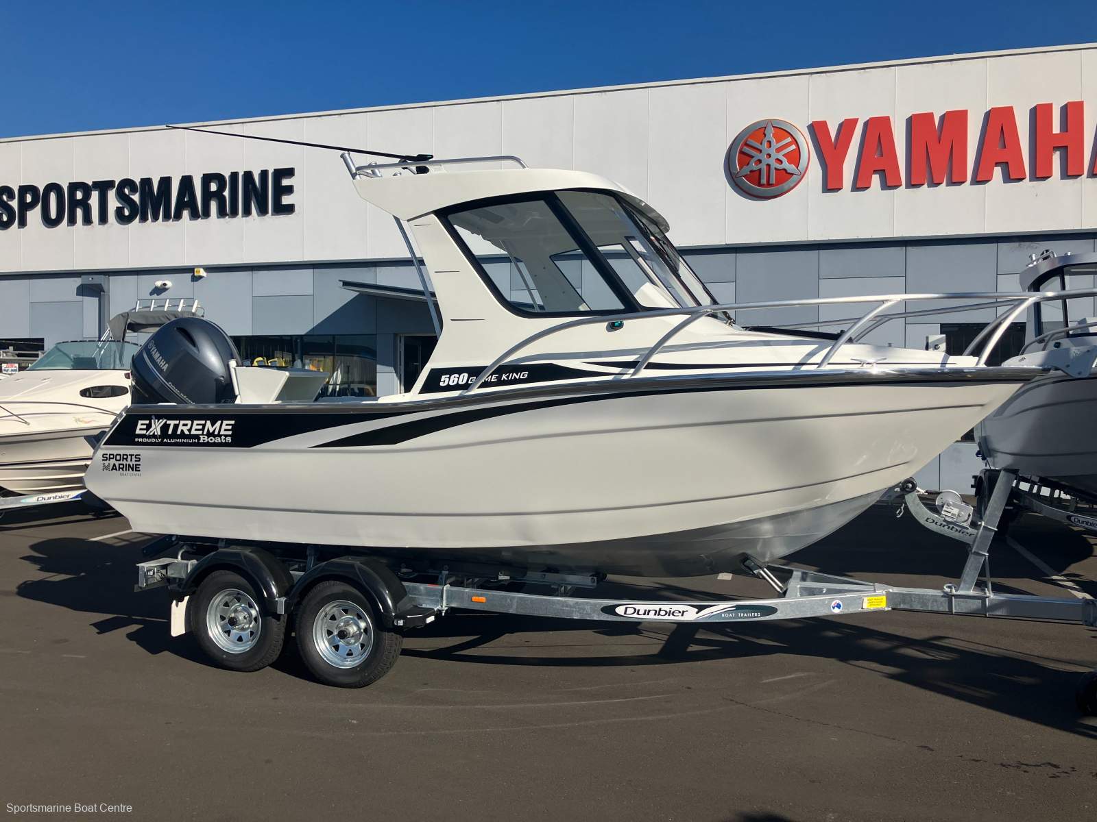 New Extreme 560 Game King Boat, Motor, Trailer Package