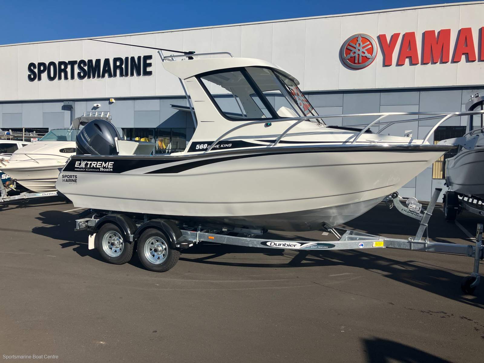 New Extreme 560 Game King Boat, Motor, Trailer Package
