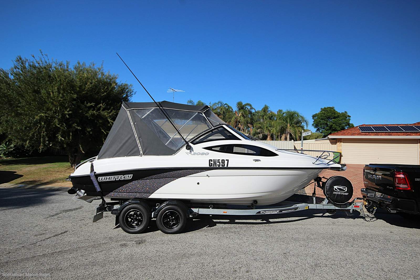 Whittley CR 2080 SD *** 2022 JUST 45 HOURS USE *** $ 115,000 ***