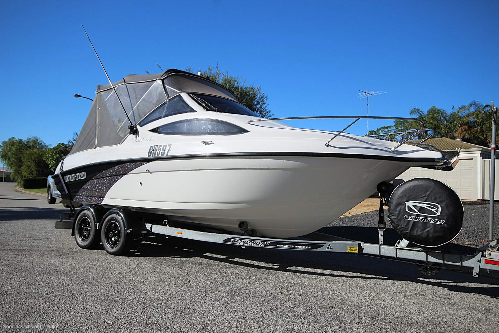 Whittley CR 2080 SD *** 2022 JUST 45 HOURS USE *** $ 115,000 ***