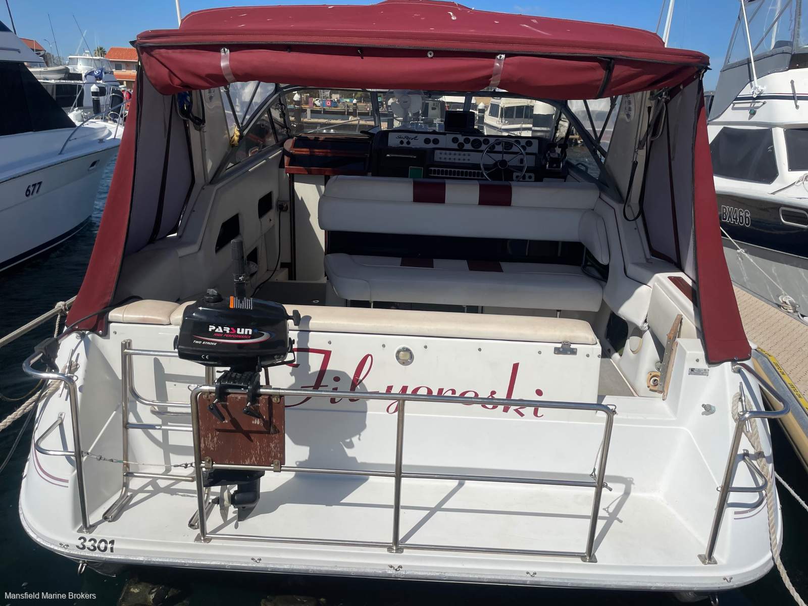Sea Ray 280 Wide Body Twin Rig