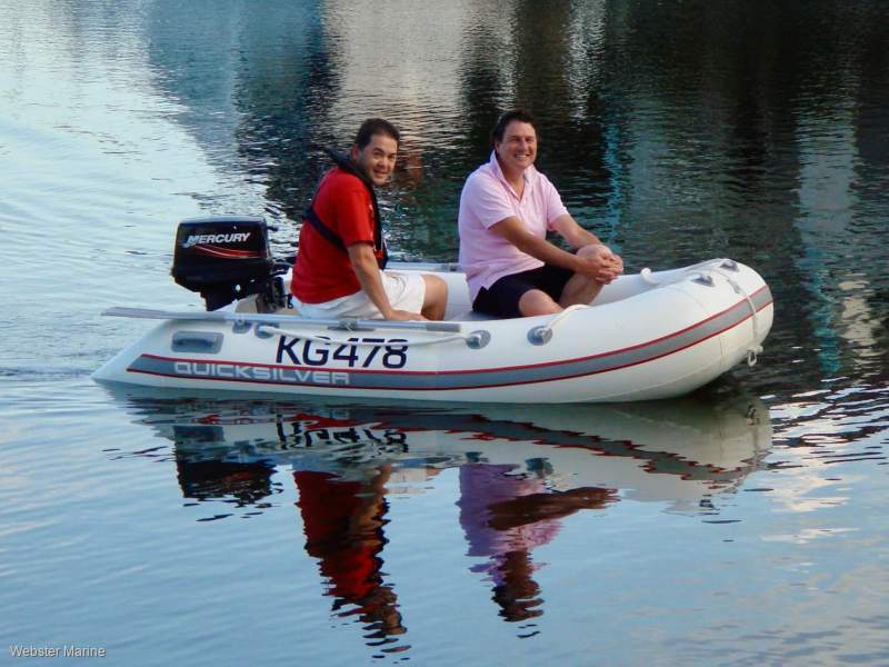 Quicksilver 270 Inflatable Hyperlon Airdeck