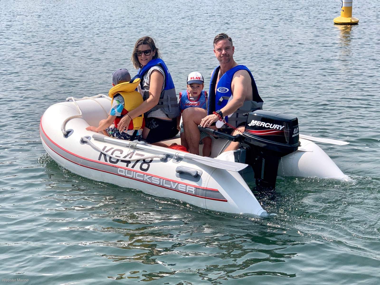 Quicksilver 270 Inflatable Hyperlon Airdeck
