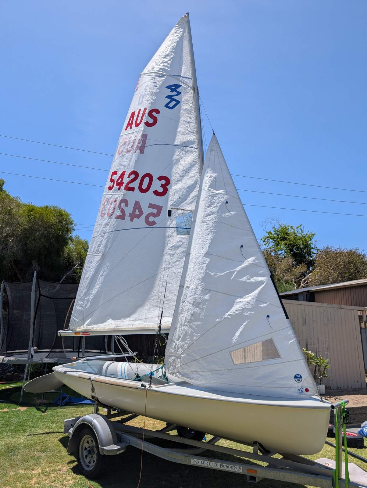 420 Sailing Dinghy