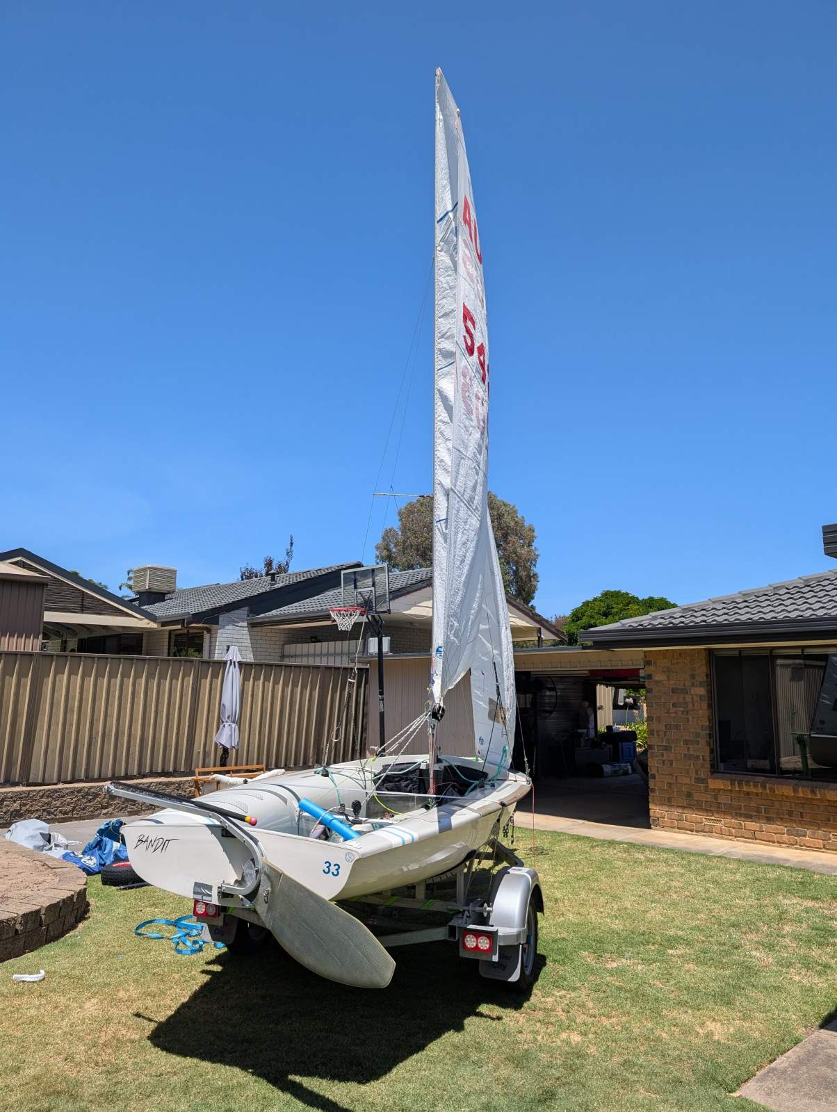 420 Sailing Dinghy
