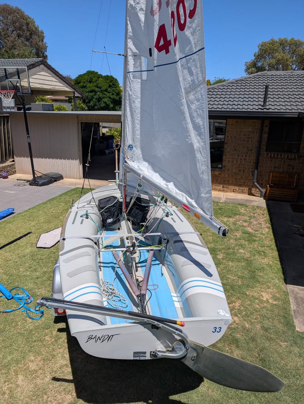 420 Sailing Dinghy