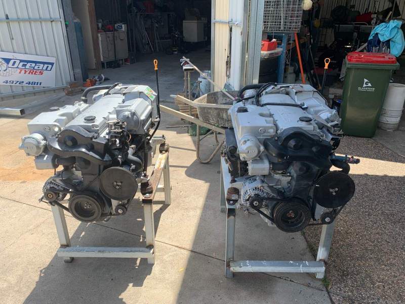 2 x Steyr 236HP M16 TCam Marine Engines