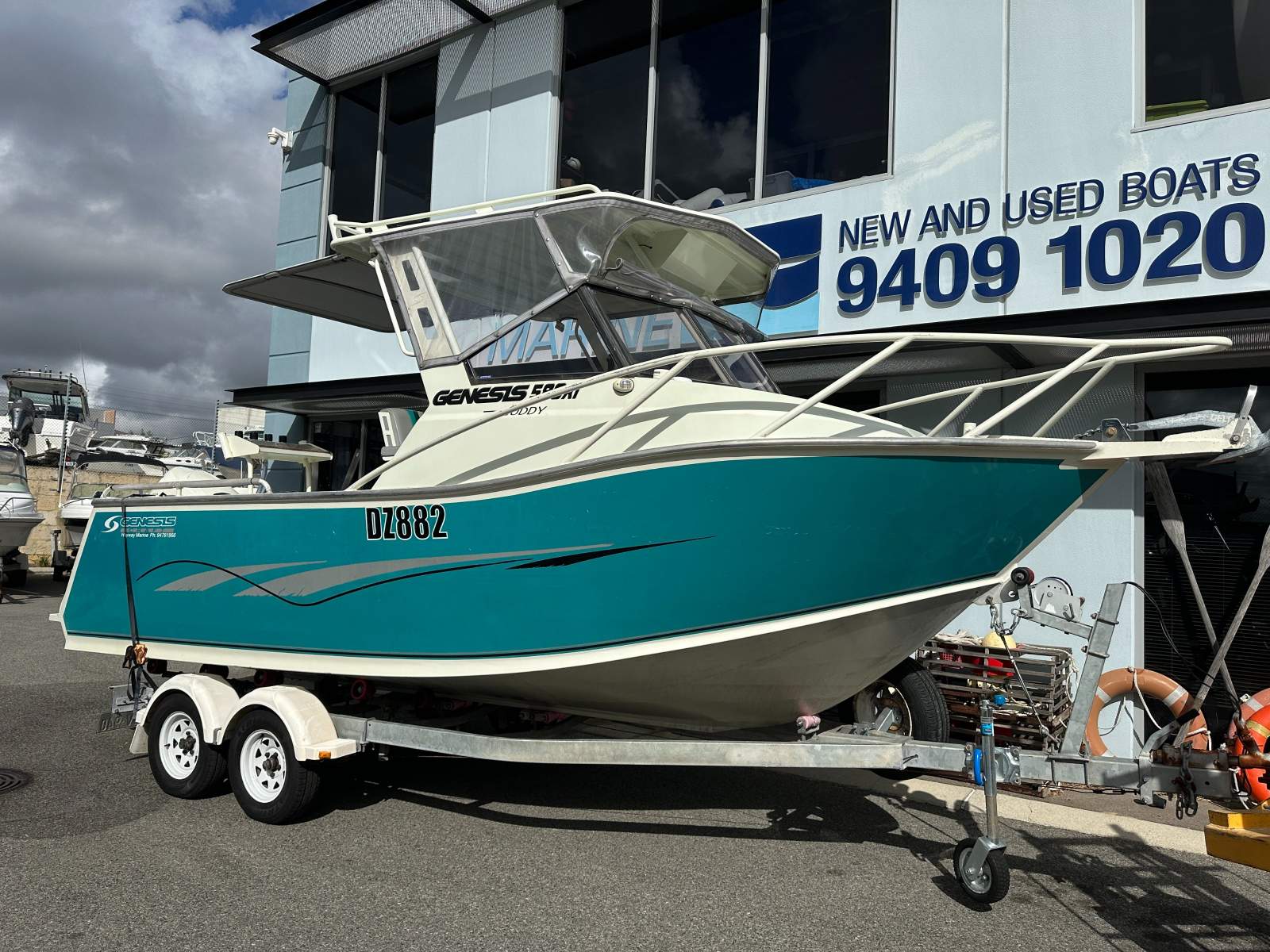 Genesis 580XL Hardtop With Evinrude 130HP E Tec 2013 Model
