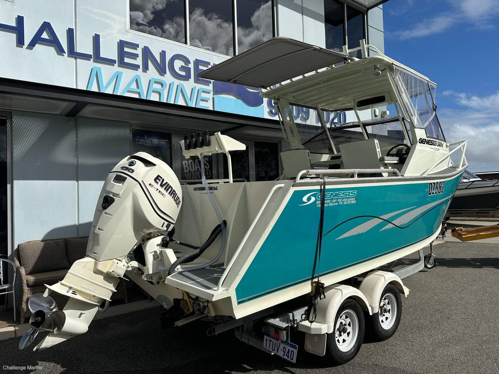 Genesis 580XL Hardtop With Evinrude 130HP E Tec 2013 Model