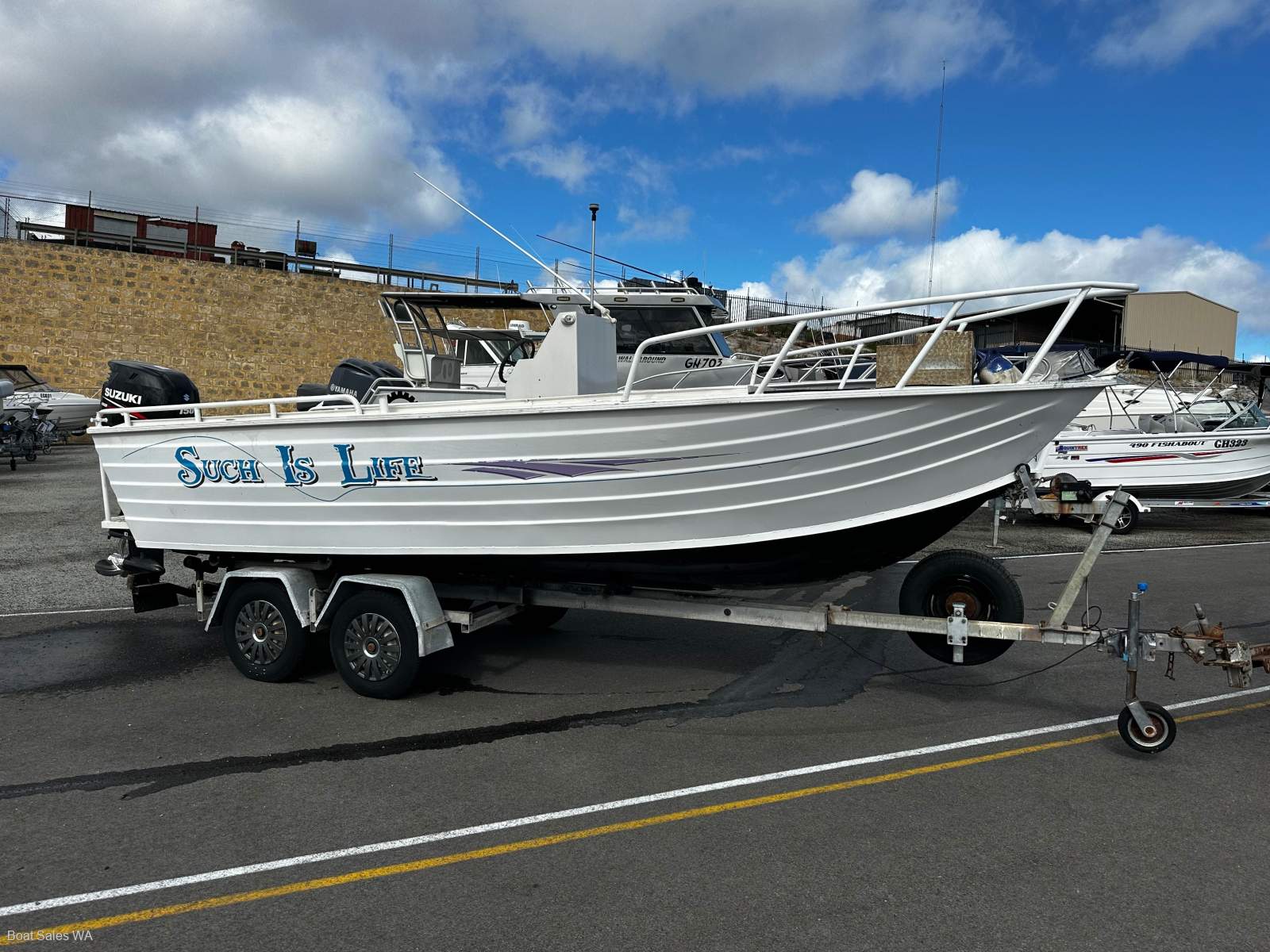 Trailcraft 640 Centre Console 2010 Model 150Hp Suzuki 4stroke motor