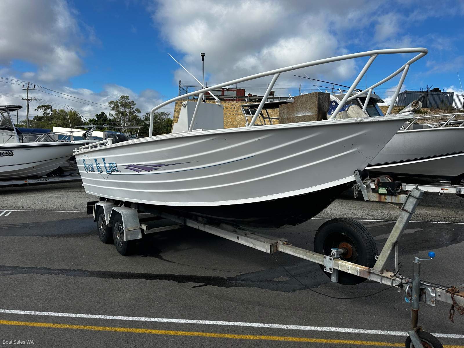Trailcraft 640 Centre Console 2010 Model 150Hp Suzuki 4stroke motor