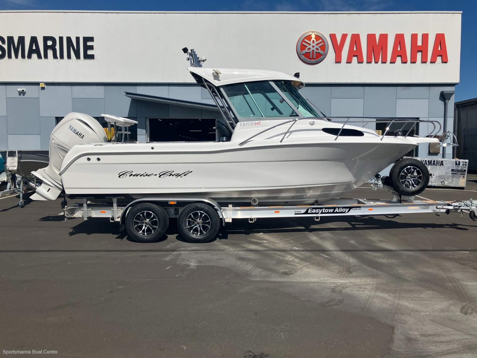 New CruiseCraft EX635HT Boat, Motor, Trailer Package
