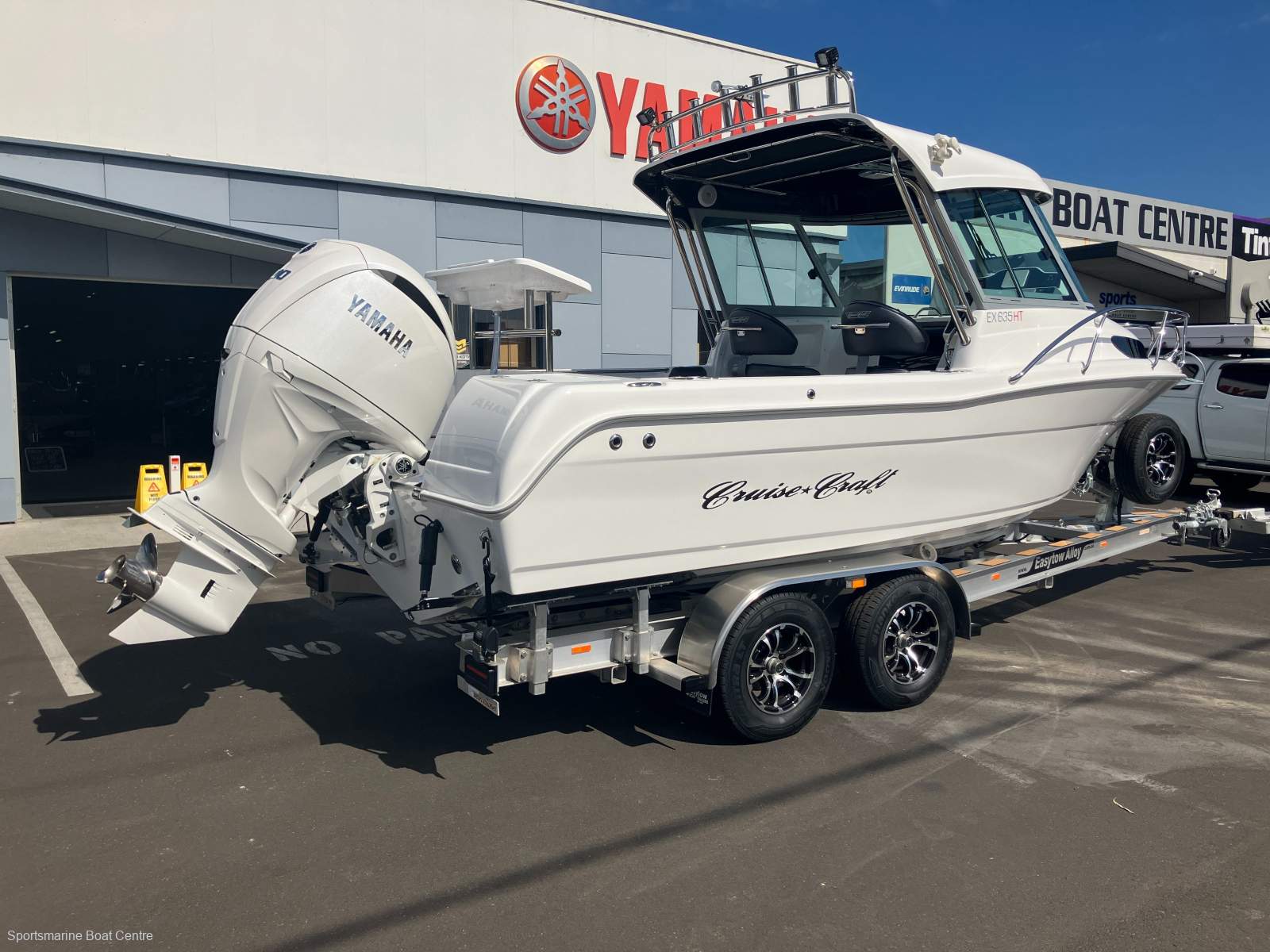 New CruiseCraft EX635HT Boat, Motor, Trailer Package