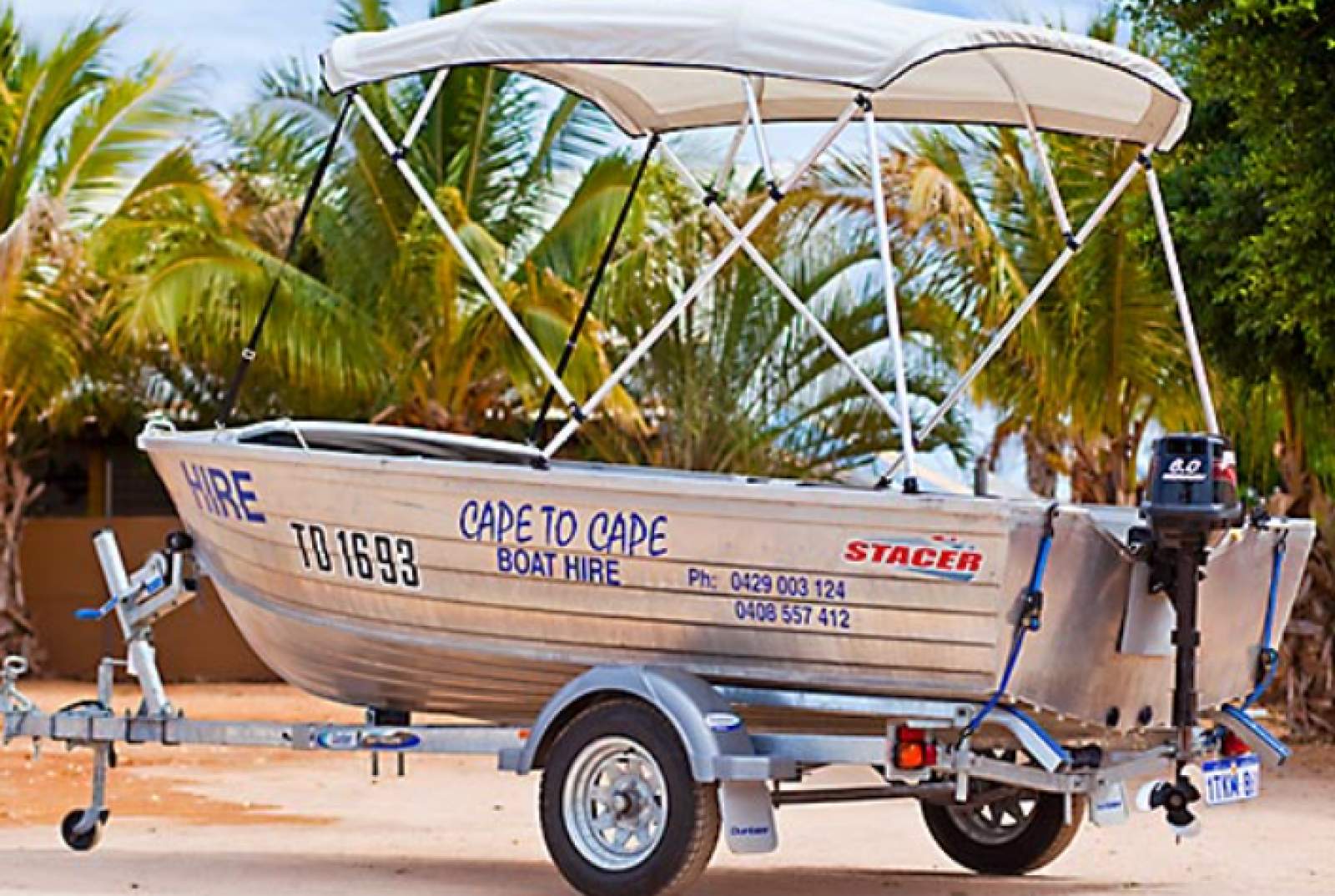 Stacer 399 Seasprite Yamaha 4 Stroke and new trailer 2 available