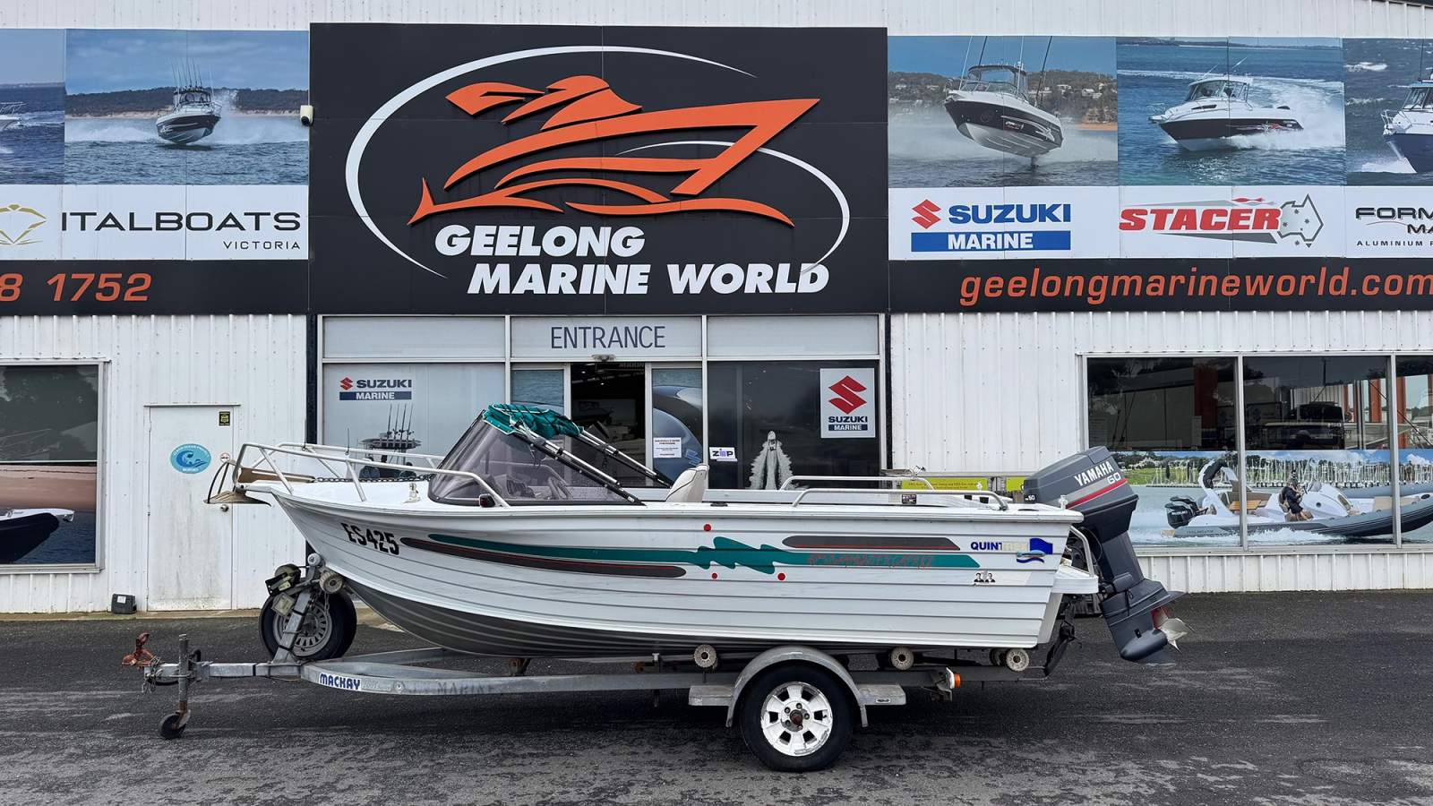 Quintrex 475 Bay Hunter Caprice
