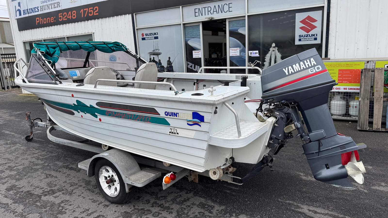 Quintrex 475 Bay Hunter Caprice