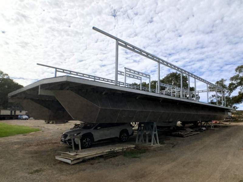 "INCEPTION". Built to Survey, Awaiting Completion.