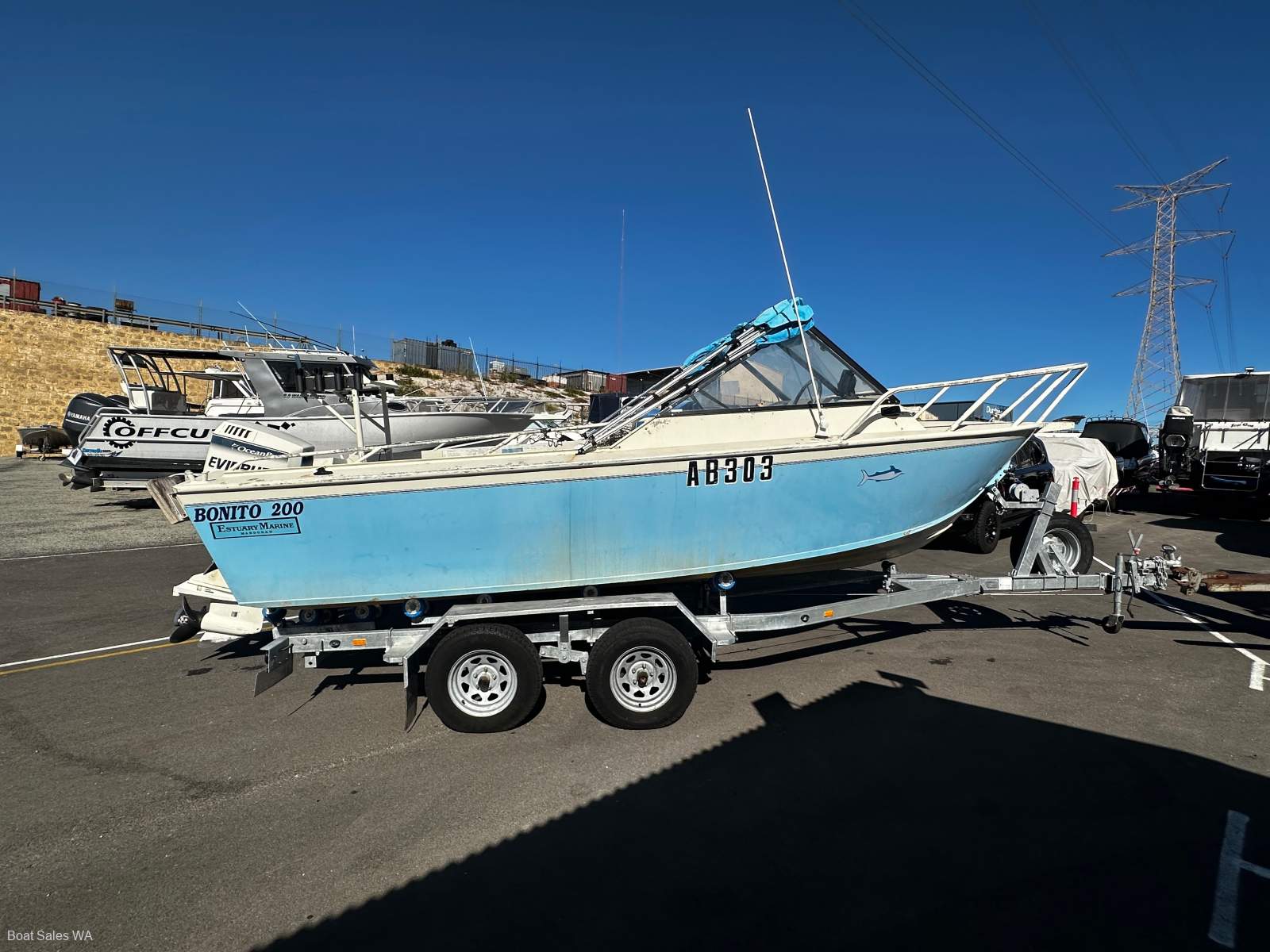 Bonito 200 Runabout 6.1M Aluminium Hull 150Hp Evinrude 2 Stroke Motor
