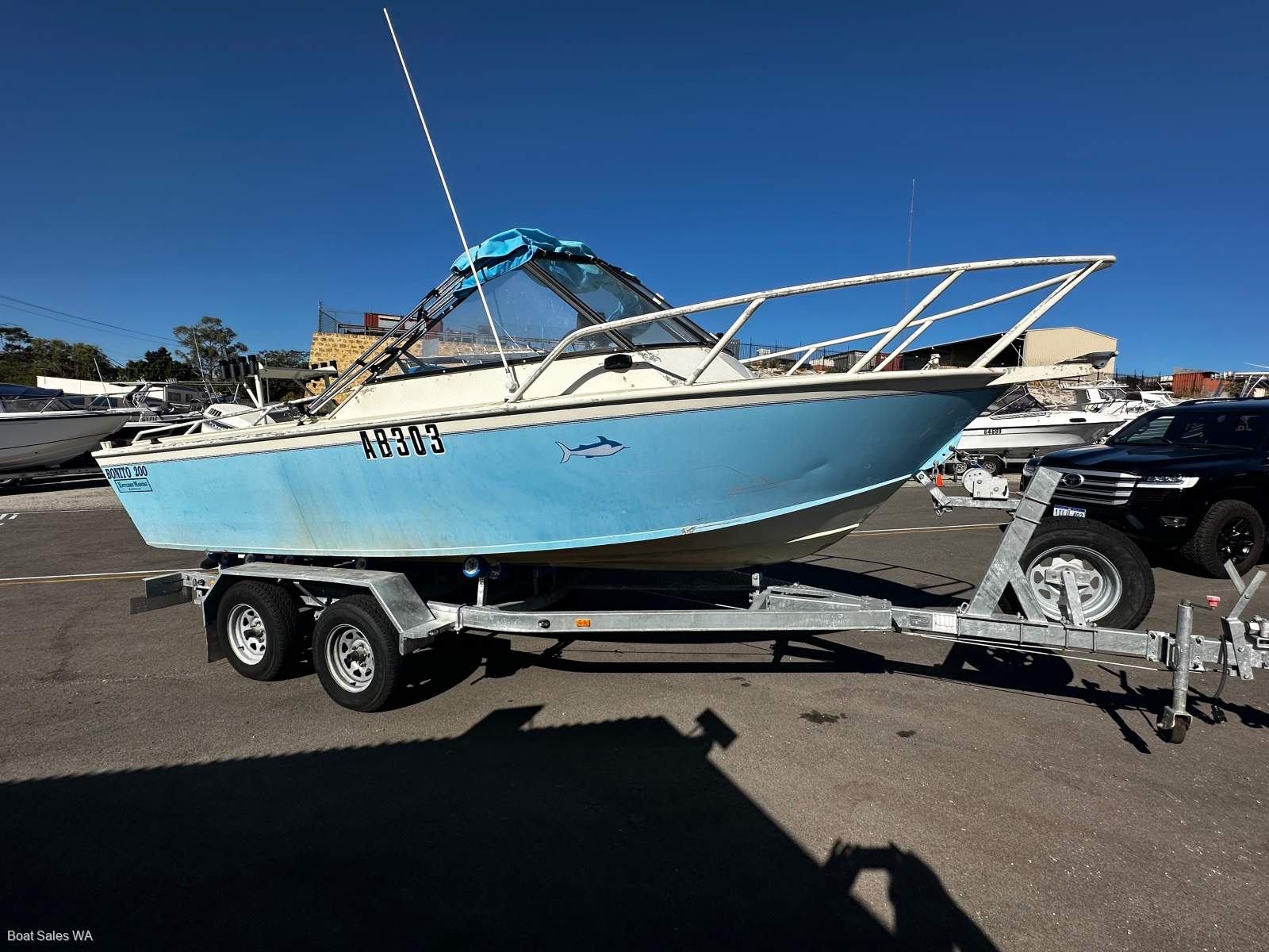 Bonito 200 Runabout 6.1M Aluminium Hull 150Hp Evinrude 2 Stroke Motor