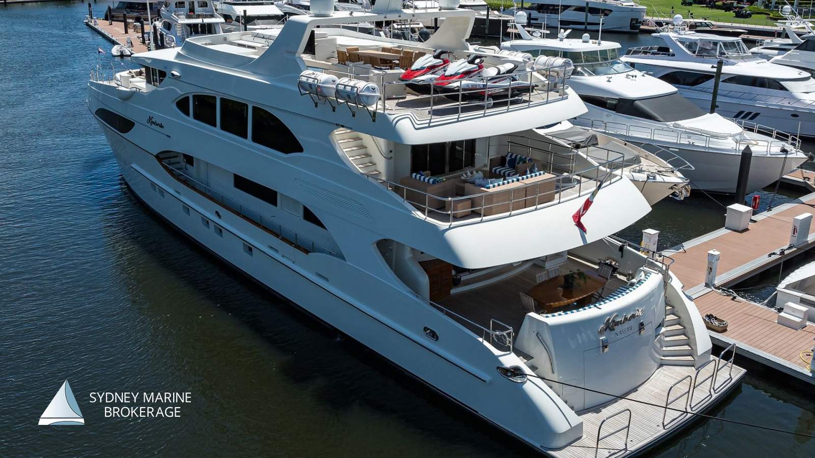 IAG Yachts 127 Tri Deck MY Kimberlie:2 Sydney Marine Brokerage IAG Kimberlie For sale