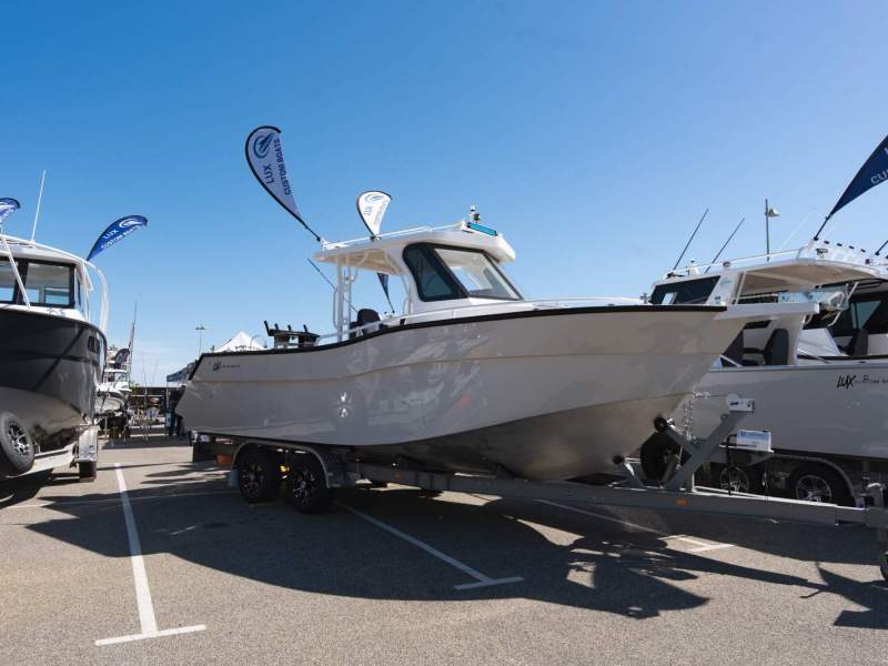 Lux Custom Boats 7700WA Boat and Trailer - Ready to fit engine !!