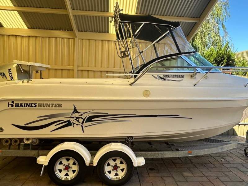 Haines Hunter 585 R 2007 6 meter Haines Hunter 585R Breeze 135 Honda