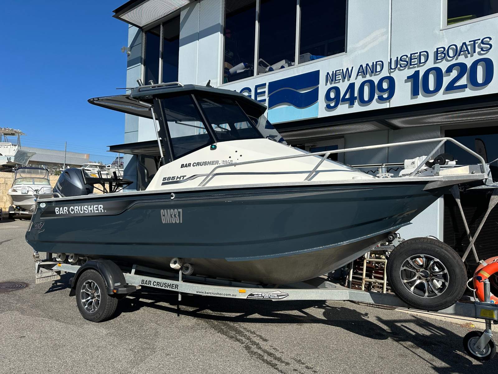 Bar Crusher 585HT with Yamaha 130HP 4 Stroke 2019 Package
