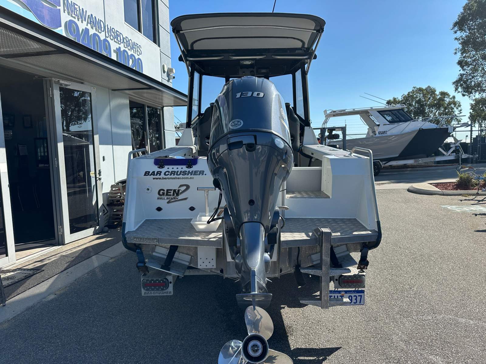 Bar Crusher 585HT with Yamaha 130HP 4 Stroke 2019 Package