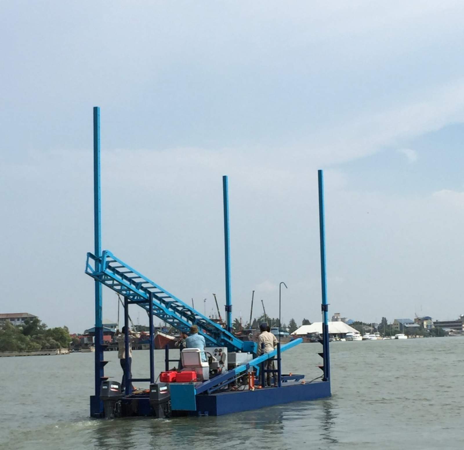 Stalwart Marine Barge Pile Driving Truckable Containerised