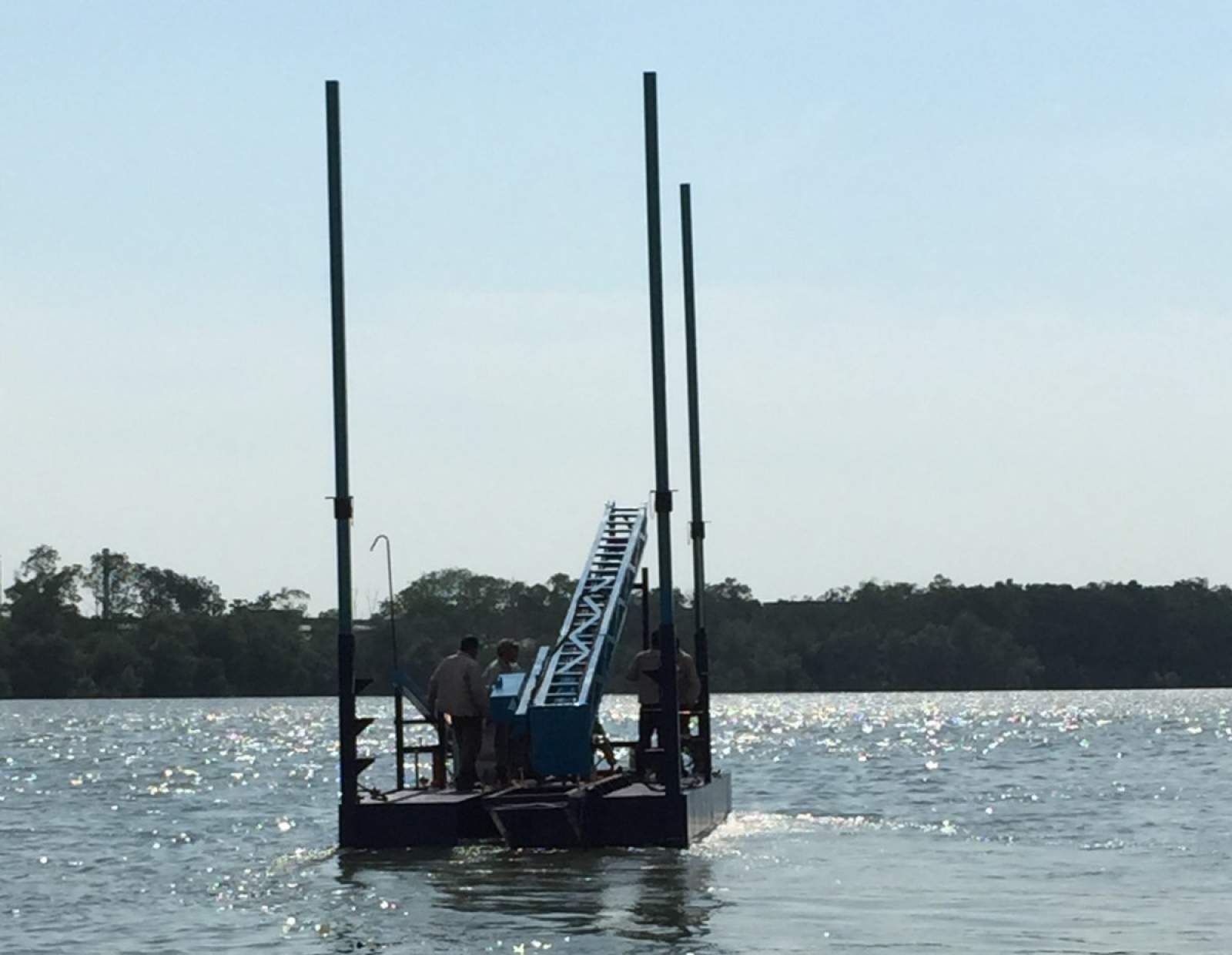 Stalwart Marine Barge Pile Driving Truckable Containerised