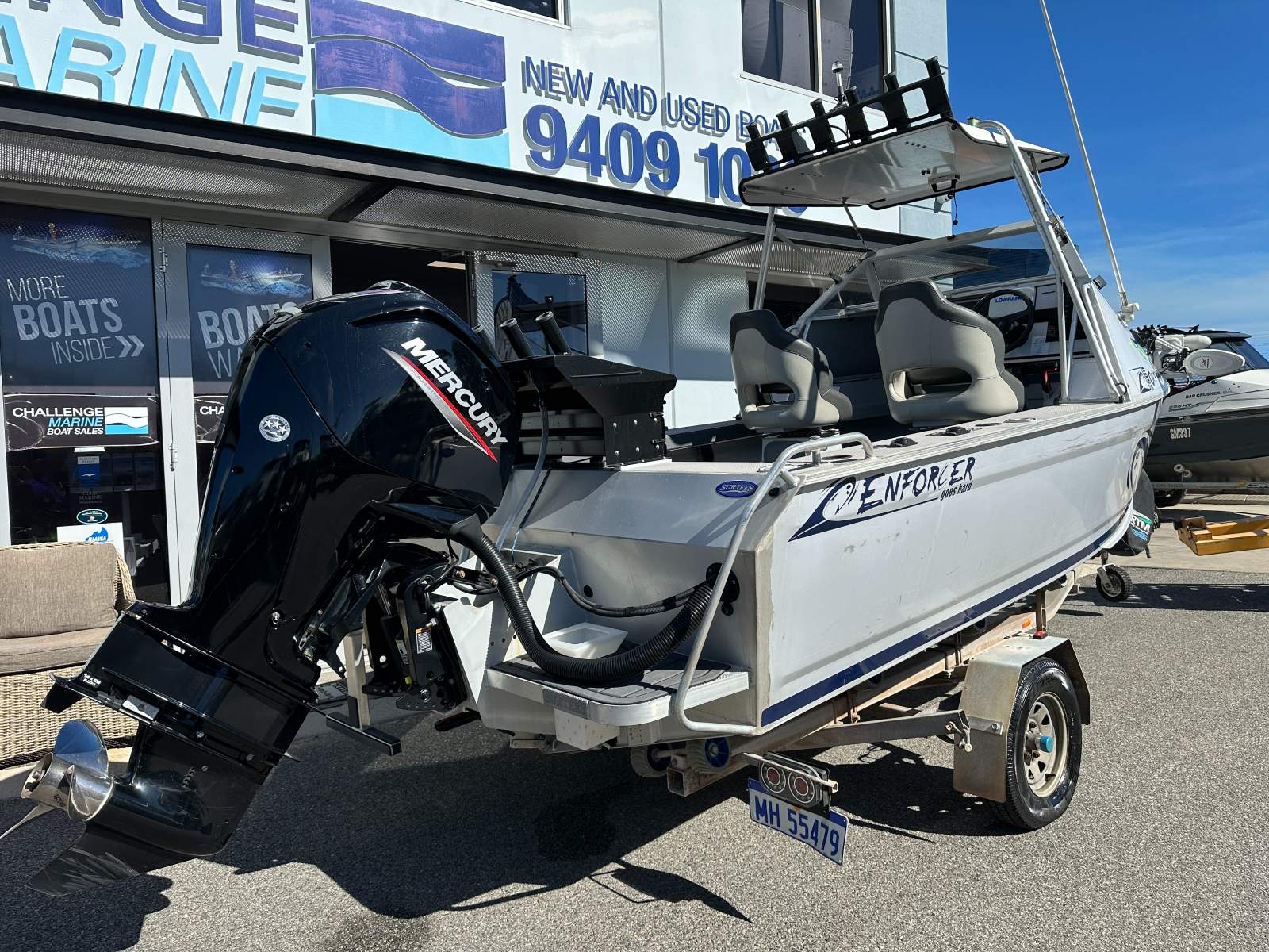 Surtees Offshore Fisherman 5500 HT with Mercury 115HP 4 Stroke 2020 Model