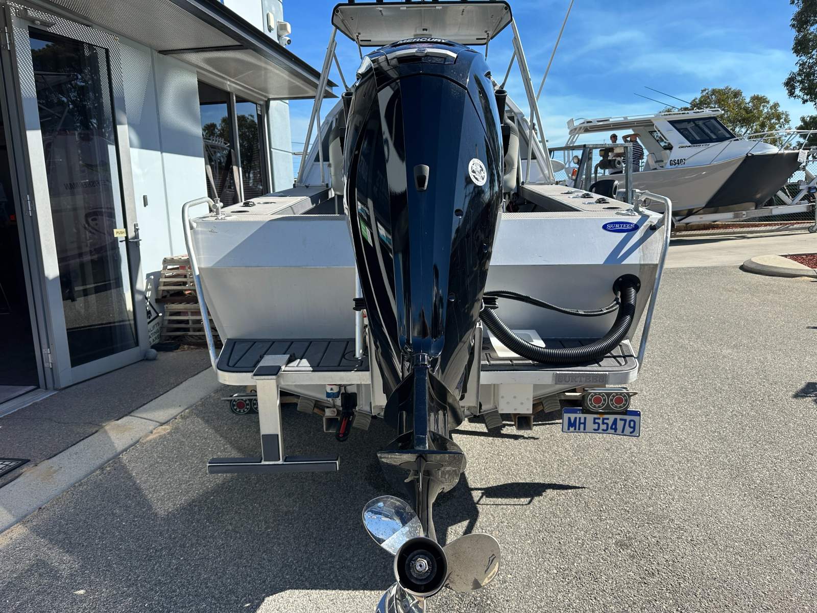 Surtees Offshore Fisherman 5500 HT with Mercury 115HP 4 Stroke 2020 Model