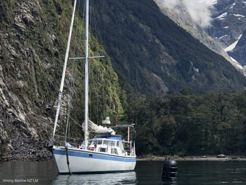 Adams 45 Corten Steel Solid Cruising Yacht