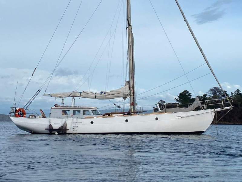 Jock Muir 47 Huon Pine Cutter 'Wild Wave'