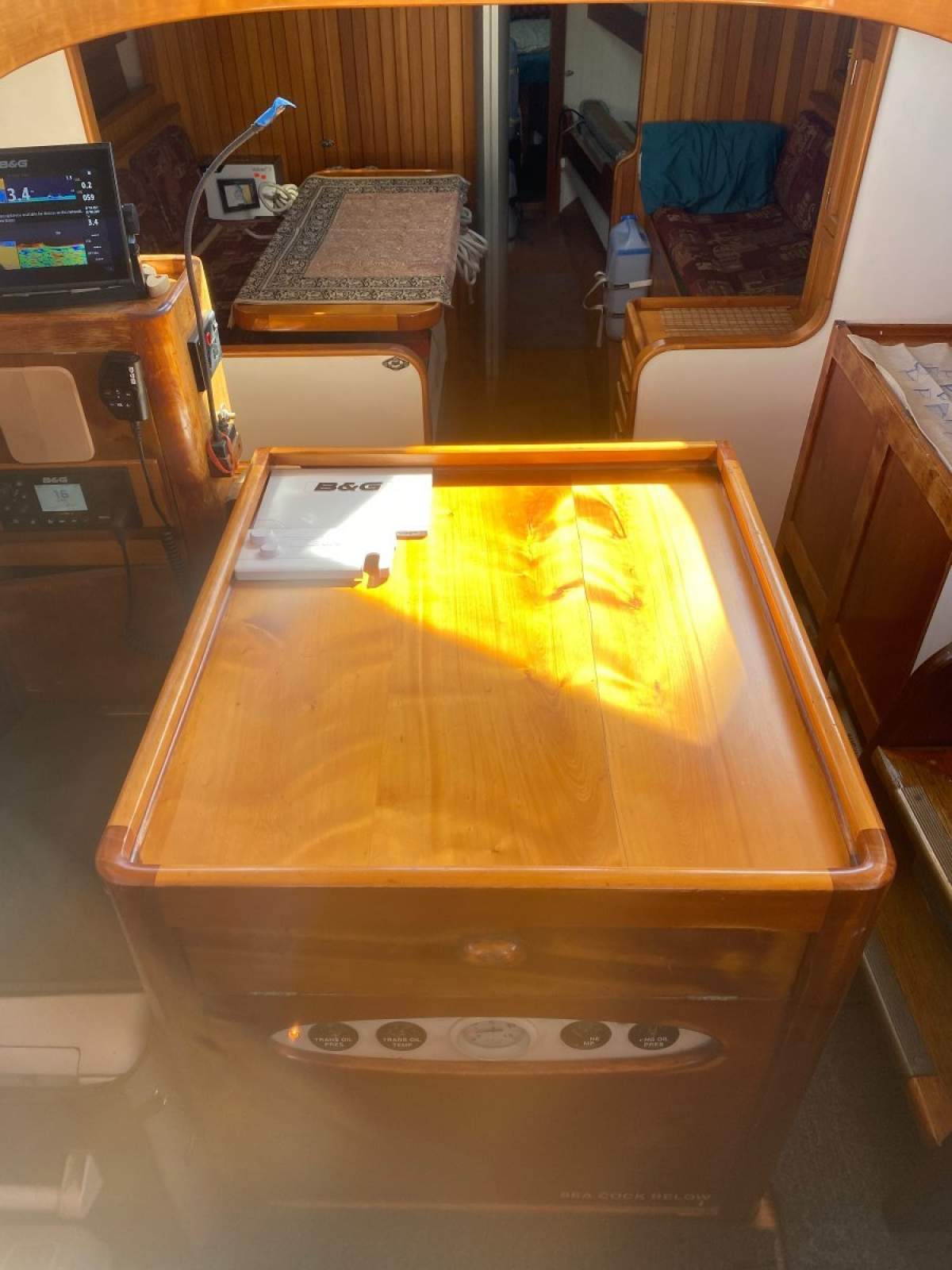 Jock Muir 47 Huon Pine Cutter Wild Wave