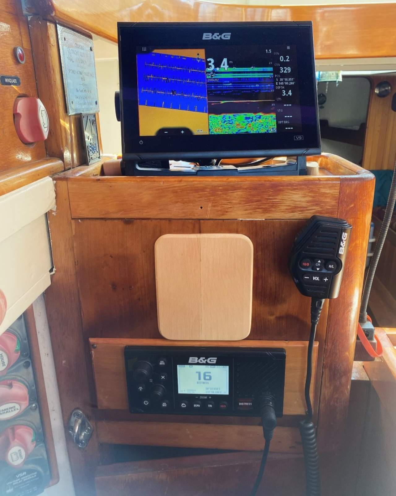 Jock Muir 47 Huon Pine Cutter Wild Wave