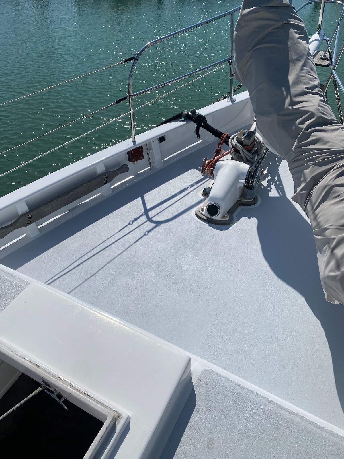 Jock Muir 47 Huon Pine Cutter Wild Wave