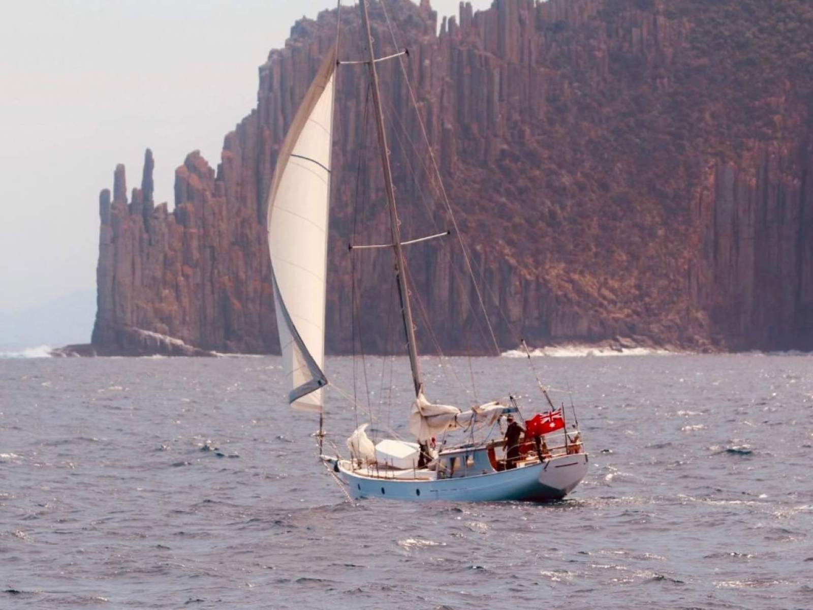 Jock Muir 47 Huon Pine Cutter Wild Wave